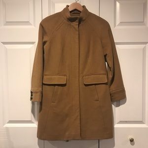 Lands End petite wool coat